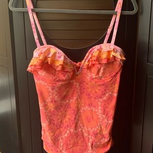 Coco Rave Woman SwimSuit Coral Bridgette Size L